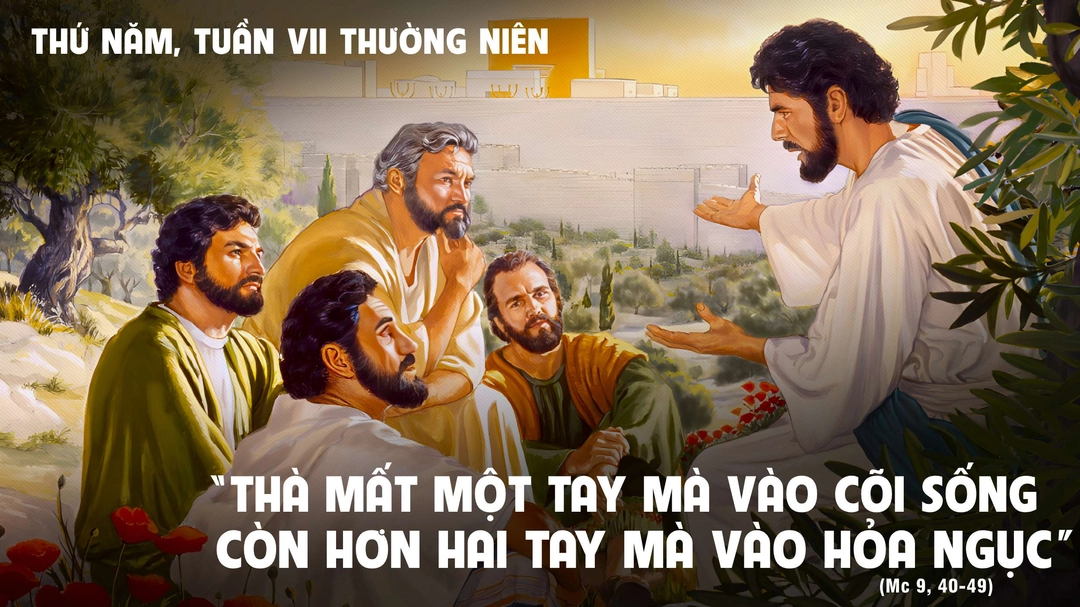 Suy Niệm Lời Chúa | Thứ Năm Tuần VII Mùa Thường Niên | Mc 9,41-50 | Phút Cầu Nguyện