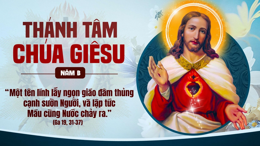 Suy Niệm Lời Chúa | Thứ Sáu Tuần IX Mùa Thường Niên - LỄ THÁNH TÂM CHÚA GIÊSU - Lễ trọng | Ga 19,31-37 | Phút Cầu Nguyện