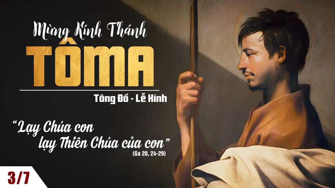 Suy Niệm Lời Chúa | Thứ Tư Tuần XIII Mùa Thường Niên - THÁNH TÔMA, tông đồ - Lễ kính | Ga 20,24-29 | Phút Cầu Nguyện