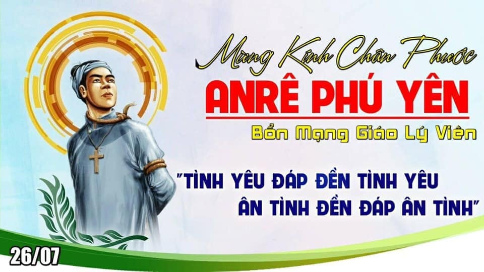 Ngày 26/07: Chân phước Anrê Phú Yên, thầy giảng, vị tử đạo tiên khởi tại Việt Nam