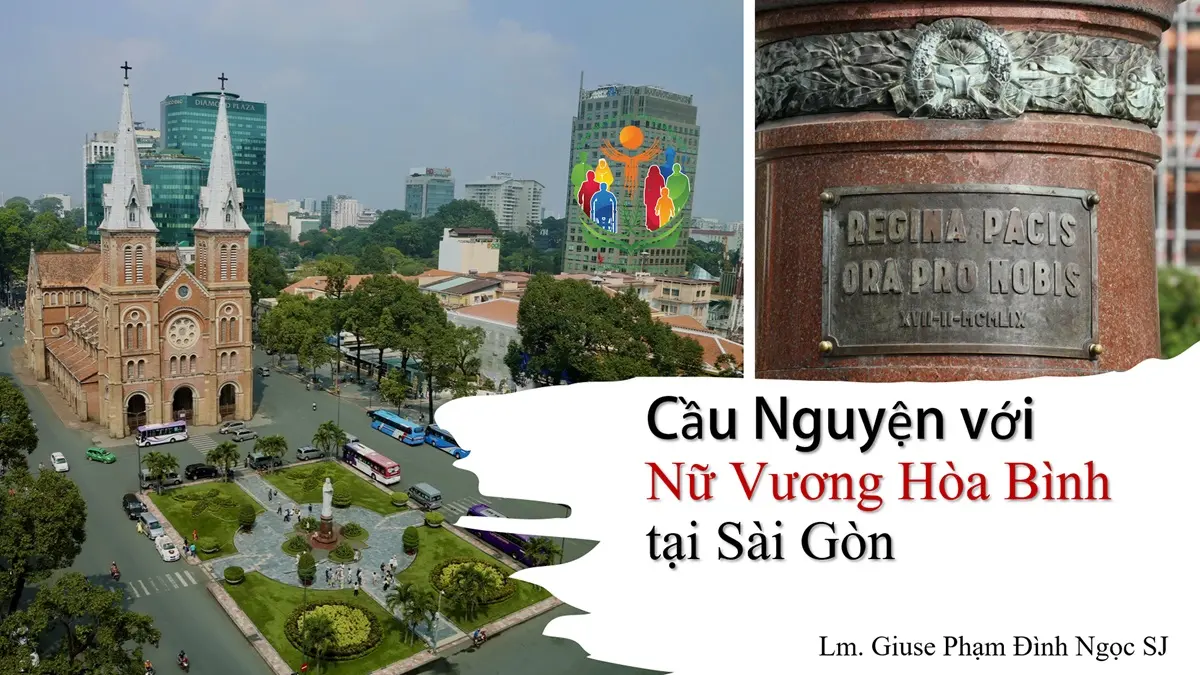 Cầu nguyện với Nữ Vương Hòa Bình tại Sài Gòn