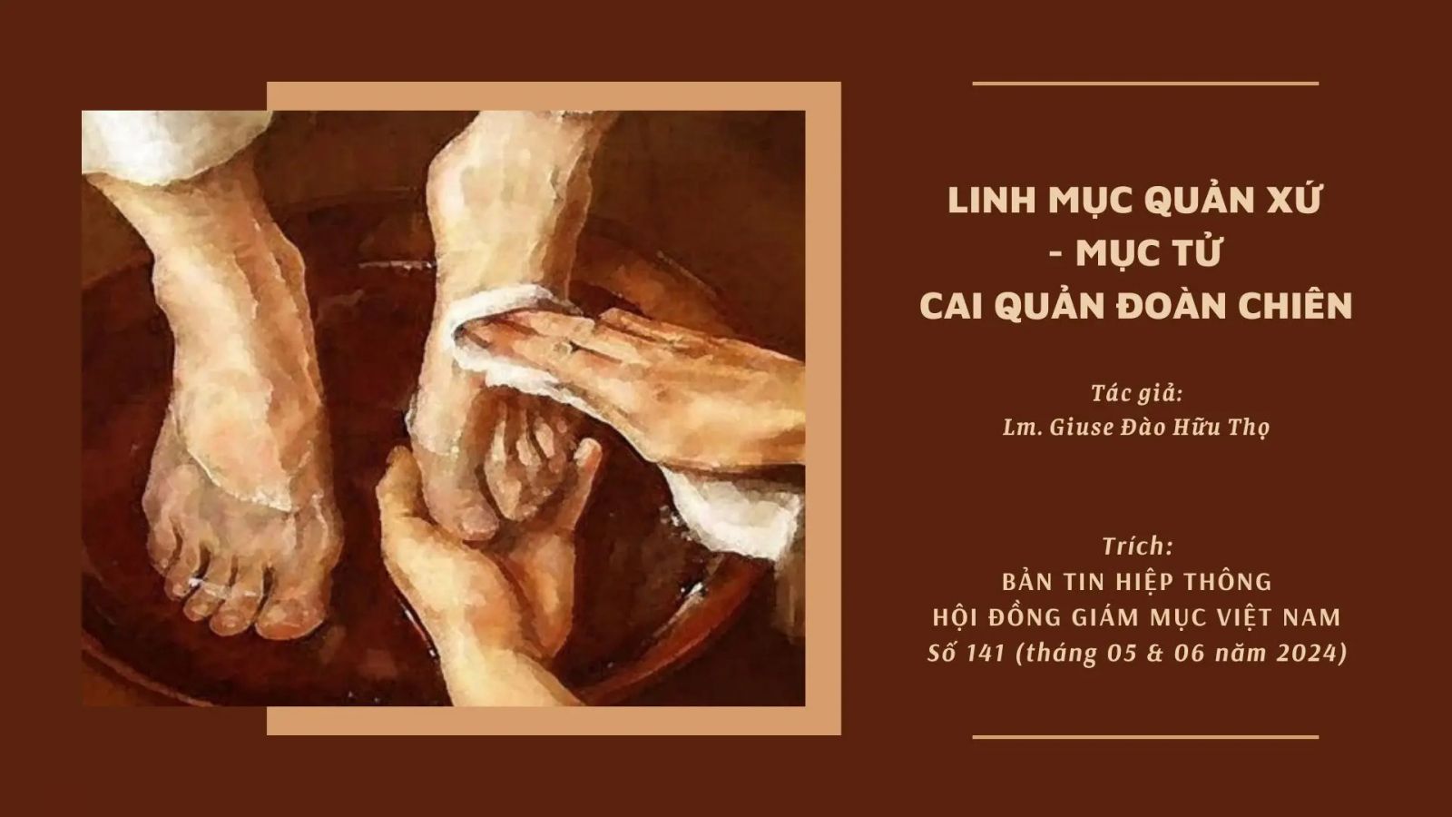 Linh mục quản xứ - Mục tử cai quản Đoàn chiên