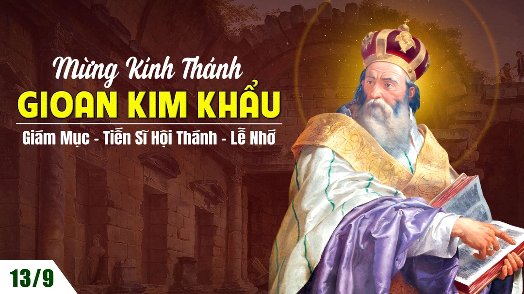 Suy Niệm Lời Chúa | Thứ Sáu Tuần XXIII Mùa Thường Niên - THÁNH GIOAN KIM KHẨU, GIÁM MỤC, TIẾN SĨ HỘI THÁNH - Lễ nhớ | Lc 6,39-42 | Phút Cầu Nguyện