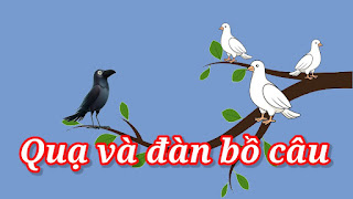 Quạ và đàn bồ câu