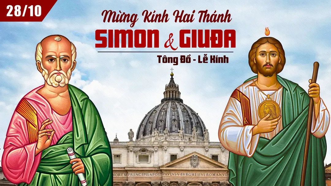 Suy Niệm Lời Chúa | Thứ Hai Tuần XXX Mùa Thường Niên - THÁNH SIMON VÀ THÁNH GIUĐA, tông đồ - Lễ kính | Lc 6,12-19 | Phút Cầu Nguyện