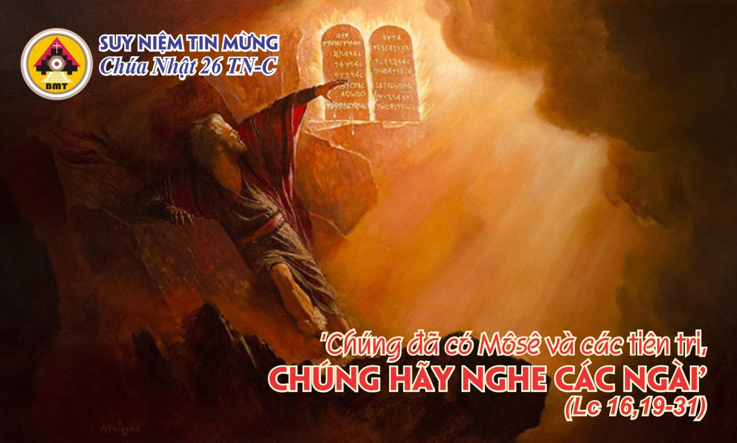 Suy Niệm Tin Mừng Chúa Nhật XXVI Thường Niên -Năm C