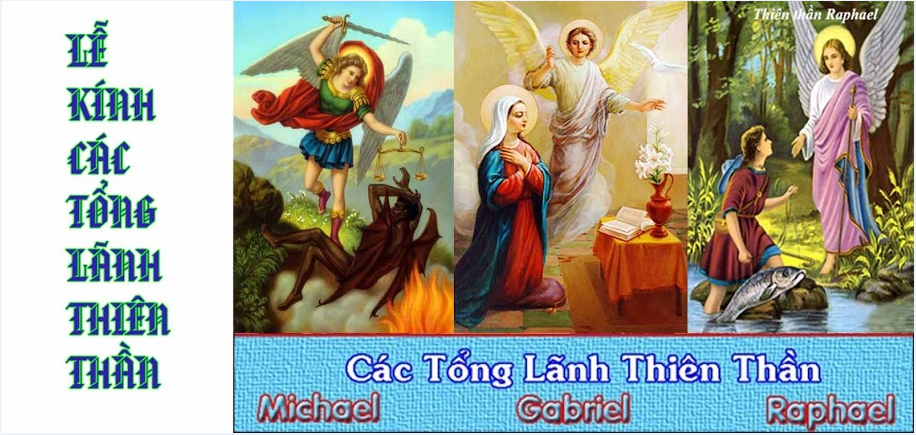 Tổng Lãnh Thiên Thần Michael, Gabriel & Raphael | Ngày 29/09