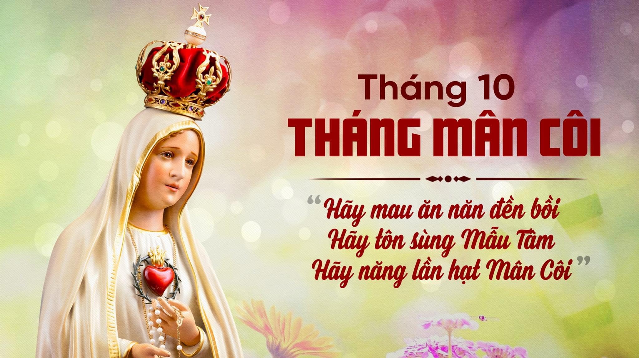 Chầu Thánh Thể Chúa Nhật 27 Thường niên năm C - 2025 - Lễ Mân Côi