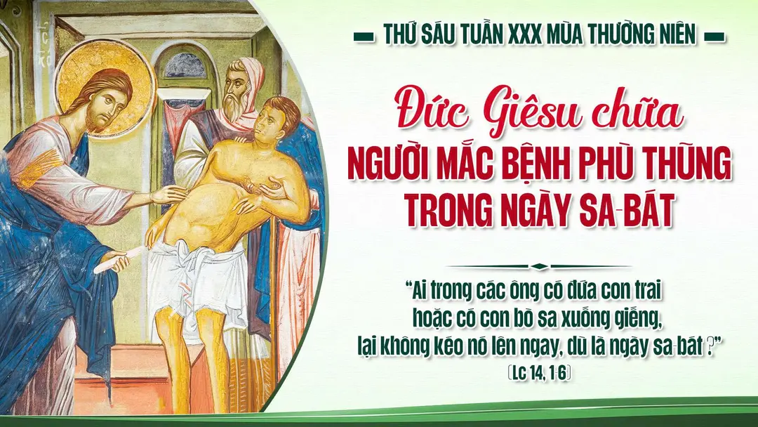 Phút Cầu Nguyện | Thứ Sáu Tuần XXX Mùa Thường Niên | Lc 14,1-6 | 