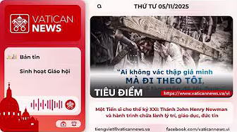 Radio thứ Tư 05/11/2025 - Vatican News Tiếng Việt