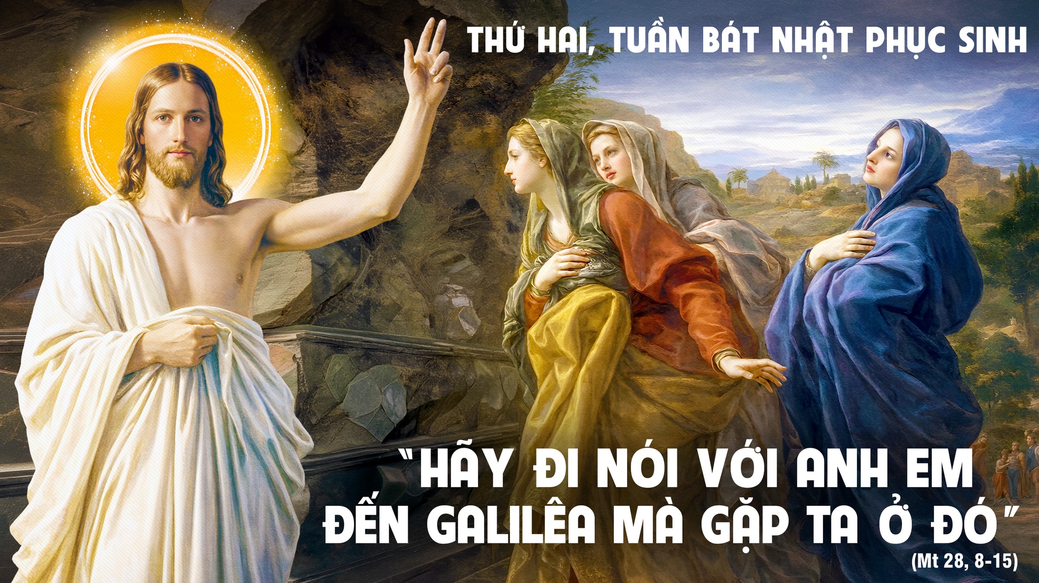 Thứ Hai 06/04/2026 – Thứ Hai tuần BÁT NHẬT PHỤC SINH-Phép lạ Phục Sinh.