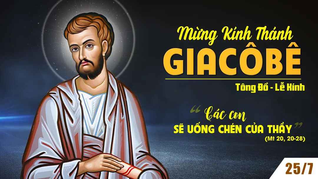 Suy Niệm Lời Chúa | Thứ Sáu Tuần XVI Mùa Thường Niên - THÁNH GIACÔBÊ, Tông đồ - Lễ kính | Mt 20,20-28 - Phút Cầu Nguyện