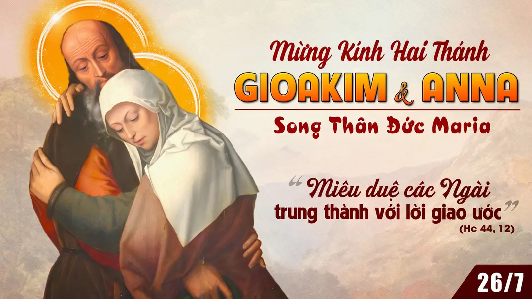 Suy Niệm Lời Chúa | Thứ Bảy Tuần XVI Mùa Thường Niên - THÁNH GIOAKIM VÀ ANNA, song thân Đức Maria - Lễ nhớ | Mt 13,16-17 - Phút Cầu Nguyện