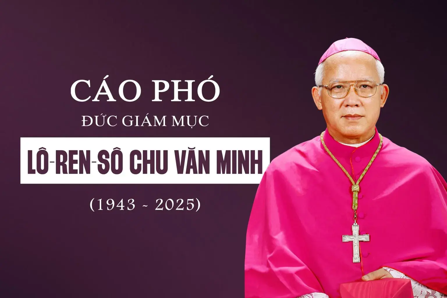 🔴 TRỰC TIẾP THÁNH LỄ AN TÁNG ĐỨC GIÁM MỤC LÔ-REN-SÔ CHU VĂN MINH VÀO LÚC 8H30, THỨ NĂM, NGÀY 07/8/2025