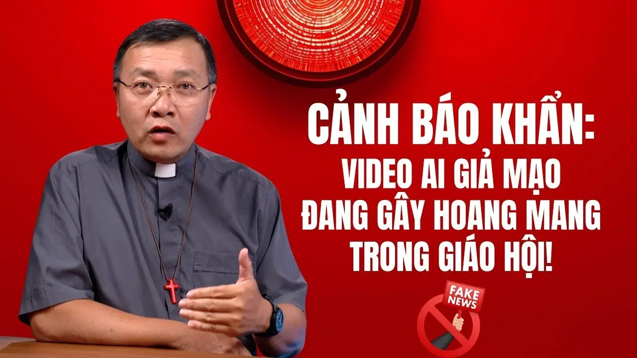 Tọa đàm về video AI giả mạo đang gây hoang mang trong Giáo hội!